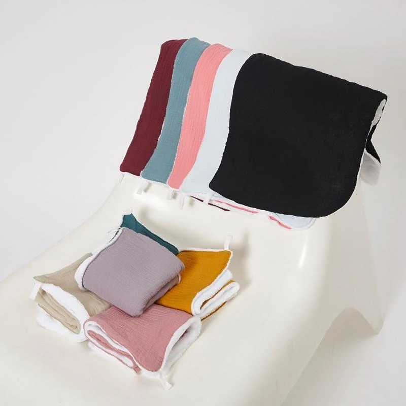J15U 10 قطع الطفل Facecloth تغذية المرايل منشفة استحمام منديل ملابس التجشؤ لينة القطن ماصة منشفة منشفة لعاب الأطفال