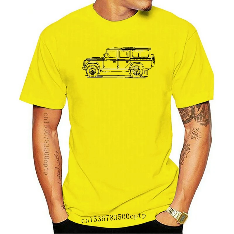 New Land Shirt For Men Rover De 110 Inspired Car Art Men&rsquos T-Shirt-0073D