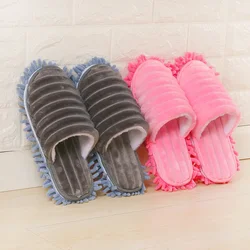 Multifunction Floor Dust Cleaning Slippers Shoes Lazy Mopping Shoes Mop Caps House Home Clean Cover Wipe Shoes Cleaning Tools