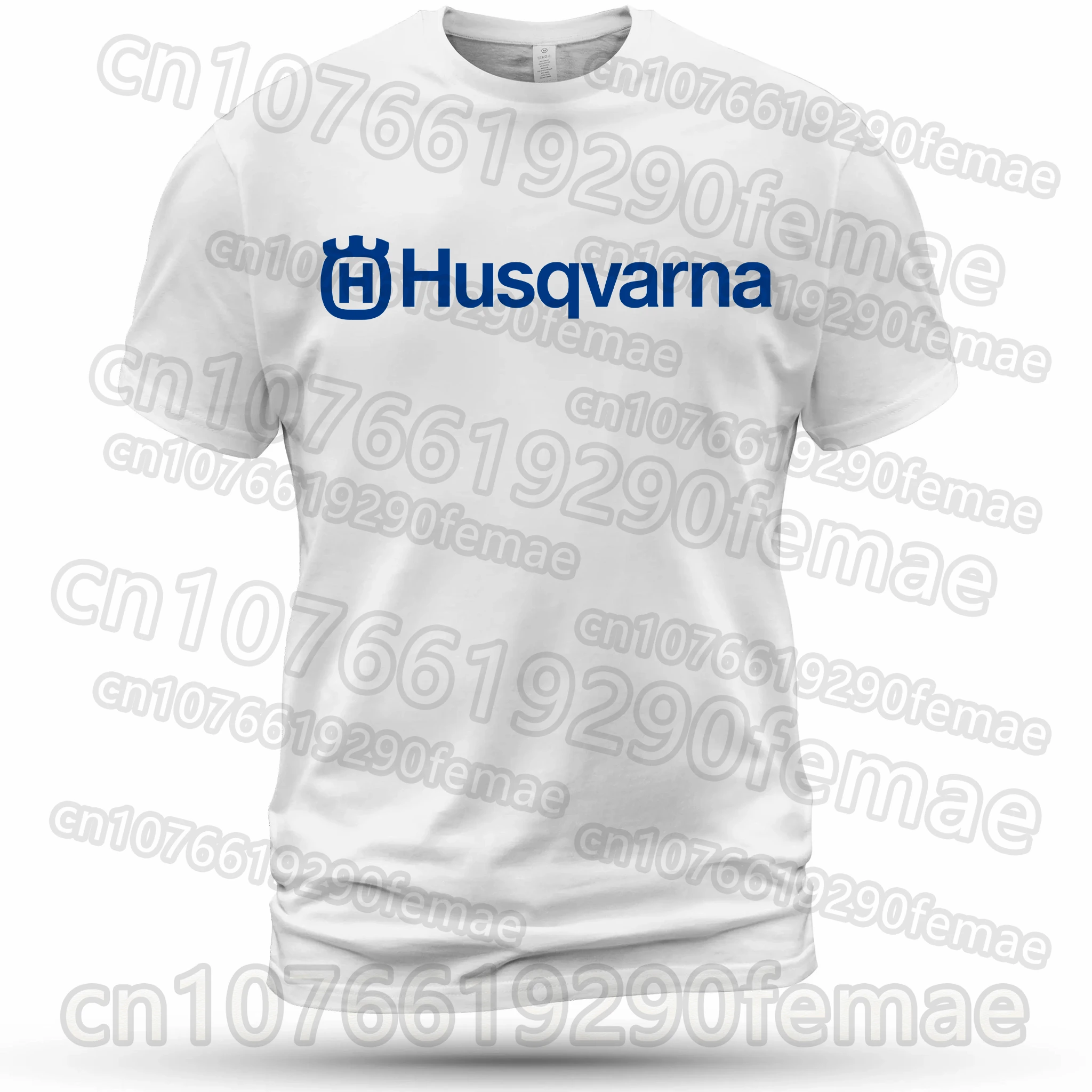 

Новая летняя мужская футболка 2026 года с принтом Husqvarna, хлопковая, повседневная, с коротким рукавом, в мотоциклетном стиле, для ношения как под одежду, так и поверх нее