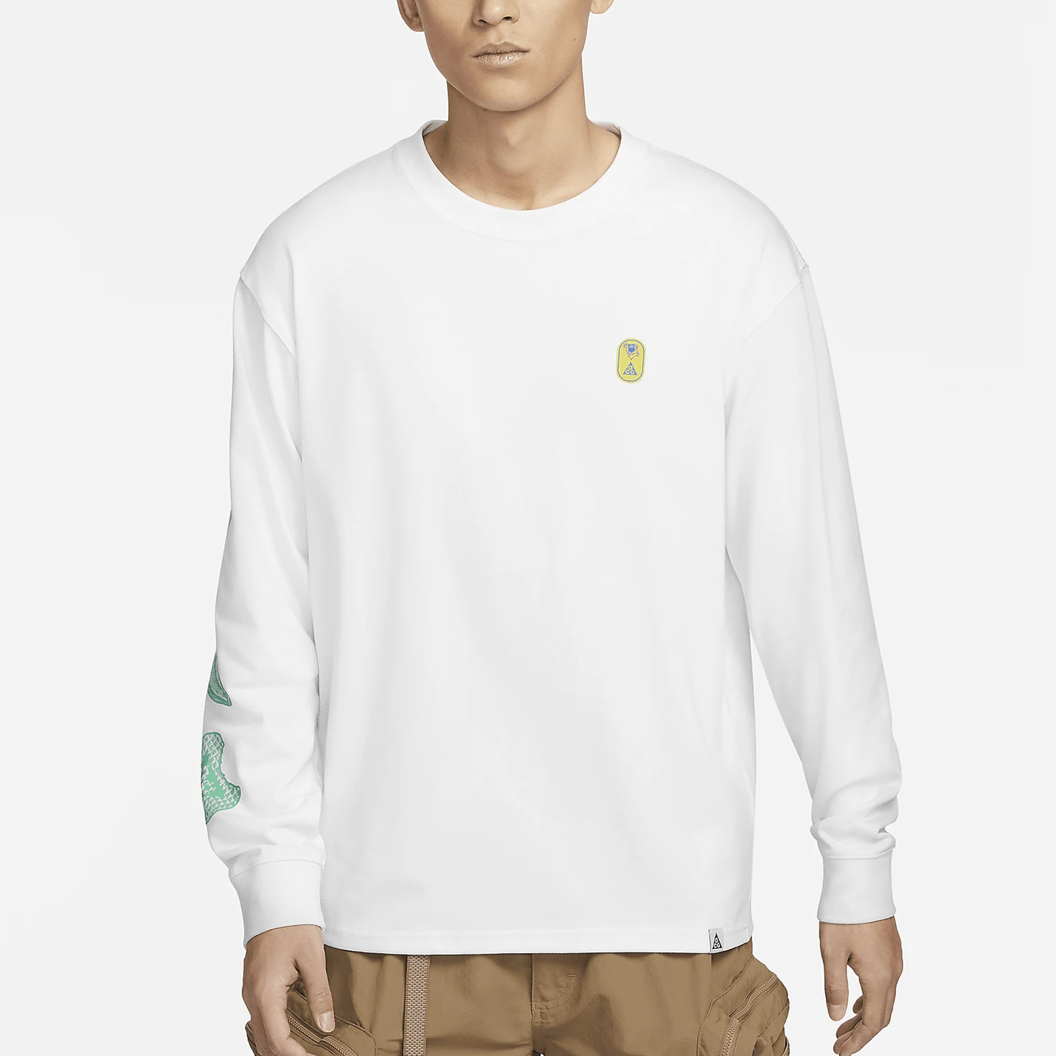 Nike genuine ACG Hike Snacks men's long sleeved printed T-shirt FV3489-121