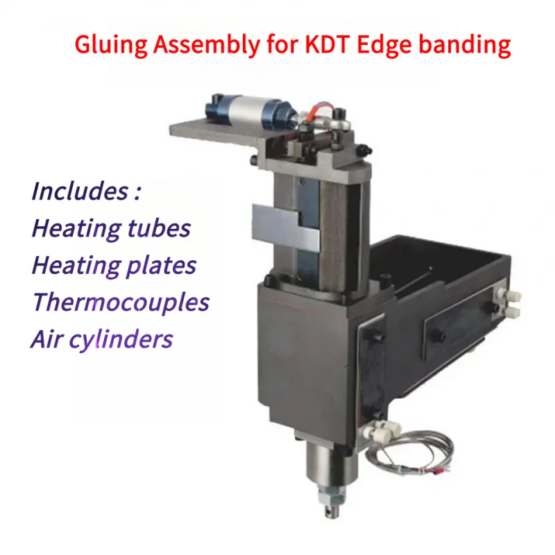 EVA PUR Gluing Assembly for Edge banding Machine Glue-Tank Glue-Pot Replacement for KDT Nanxing Homag SCM Hold Huahua EdgeBander