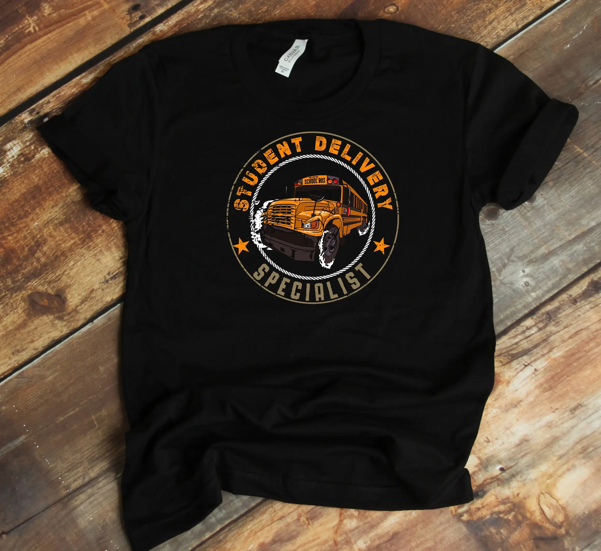 School Bus Driver T Shirt Student Delivery Specialist Funny Aide