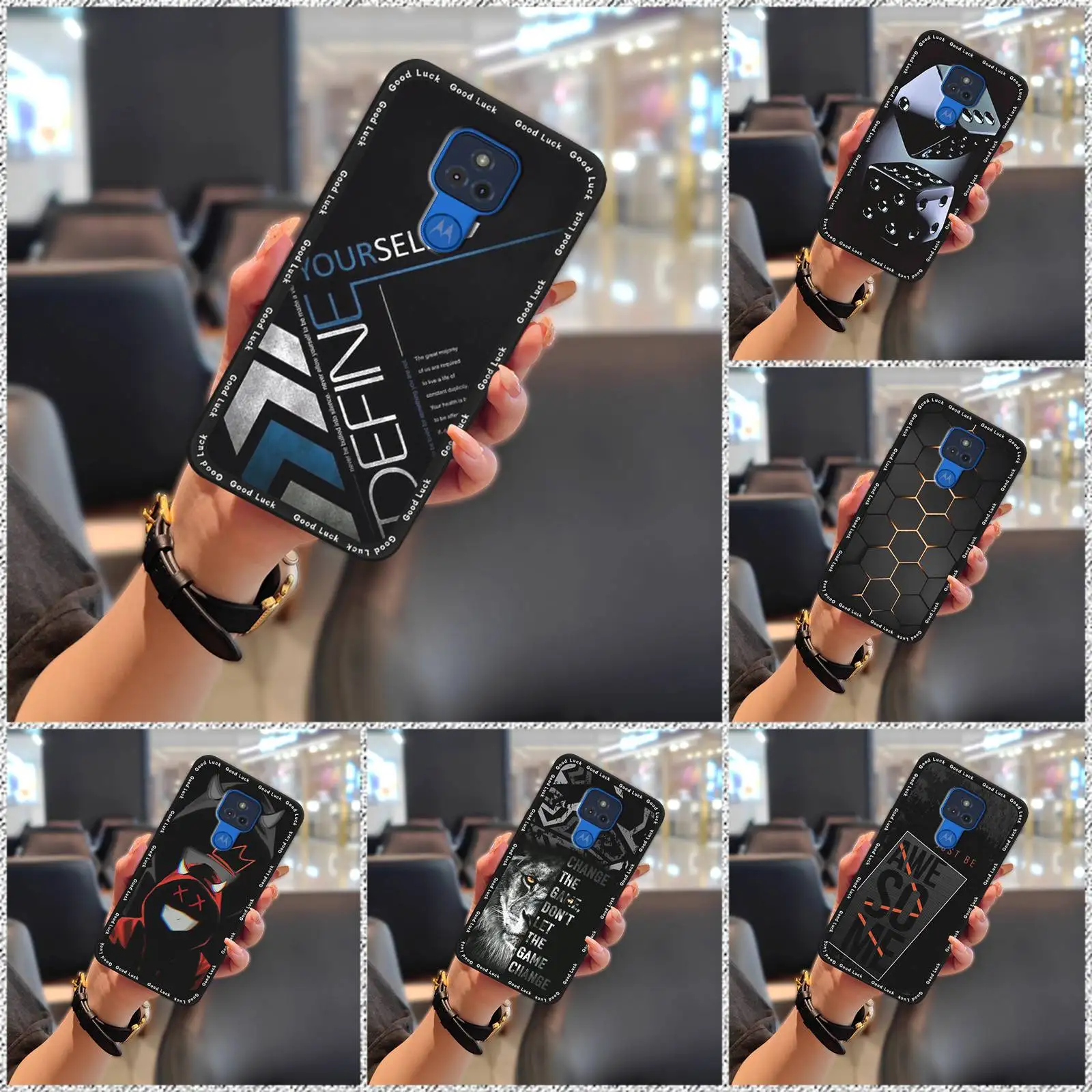 Mobile Case Phone Protector Phone Case For MOTO G Play 2021 Durable Back Cover Phone Pouch Cell Phone Sleeve Cover TPU image 5
