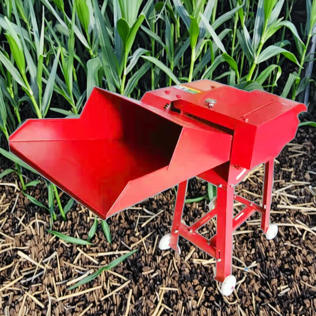 

1-тонный/ч автоматический сельскохозяйственный резак, новый измельчитель травы для скота с компонентом ключа двигателя, резак для соломенных гаек