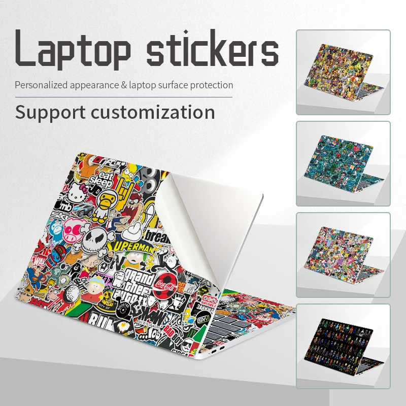 Laptop-Aufkleber Skins Graffiti Cover Case PVC Skin 13,3