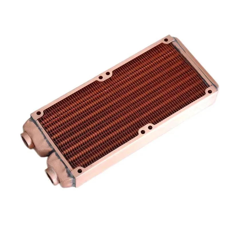 Limited Offer 80 160 3X802 Split Thread Water Cooling Radiator Heat Exchanger Radiator