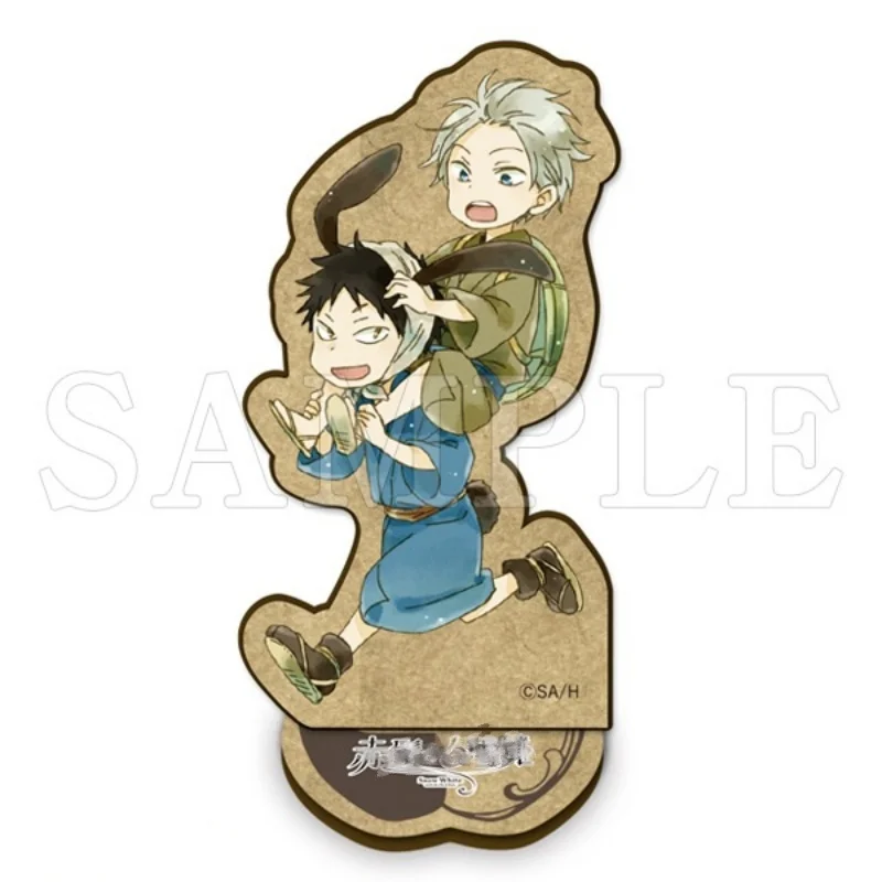 Acrylic Standing Sign Board Keychain Desk Decor Snow White with the Red Hair Anime 10CM Zen Wisteria,Mitsuhide Rouen,Shirayuki