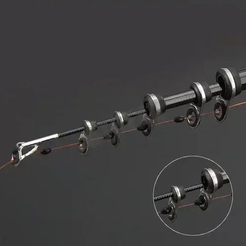 Imagen 2 del producto 2,7 M 3,6 M 4,5 M 5,4 M 6,3 M 7,2 M caña de pescar telescópica de carbono caña ultraligera señuelo carpa viaje océano caña de pescar giratoria