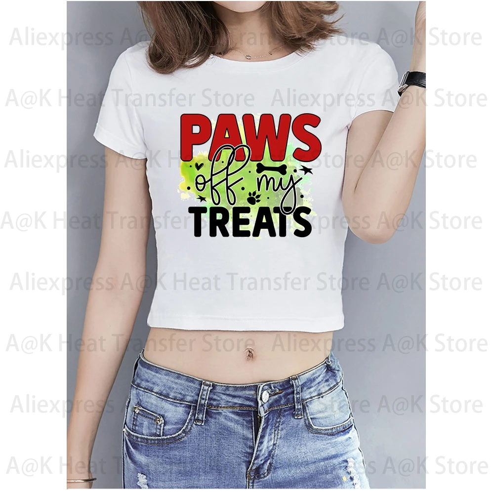 Iron on Patches Thermo Heat Transfer Dogs Paws Quotes Sticker On Clothes DIY PRO ROE Women Iron on Patches Clothing Appliques view 5