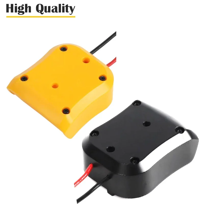 Lithium Battery Adapter Converter  for Dewalt 10.8V-12V  Li-Ion Battery with 14 AWG Wires DIY Power Wheels Tool