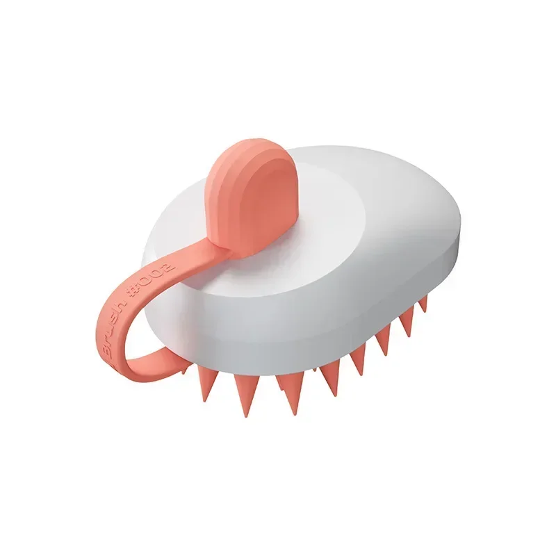 Soft Silicone Pet Hair Remover Comb Handheld Bath Shampoo Massage Brush
