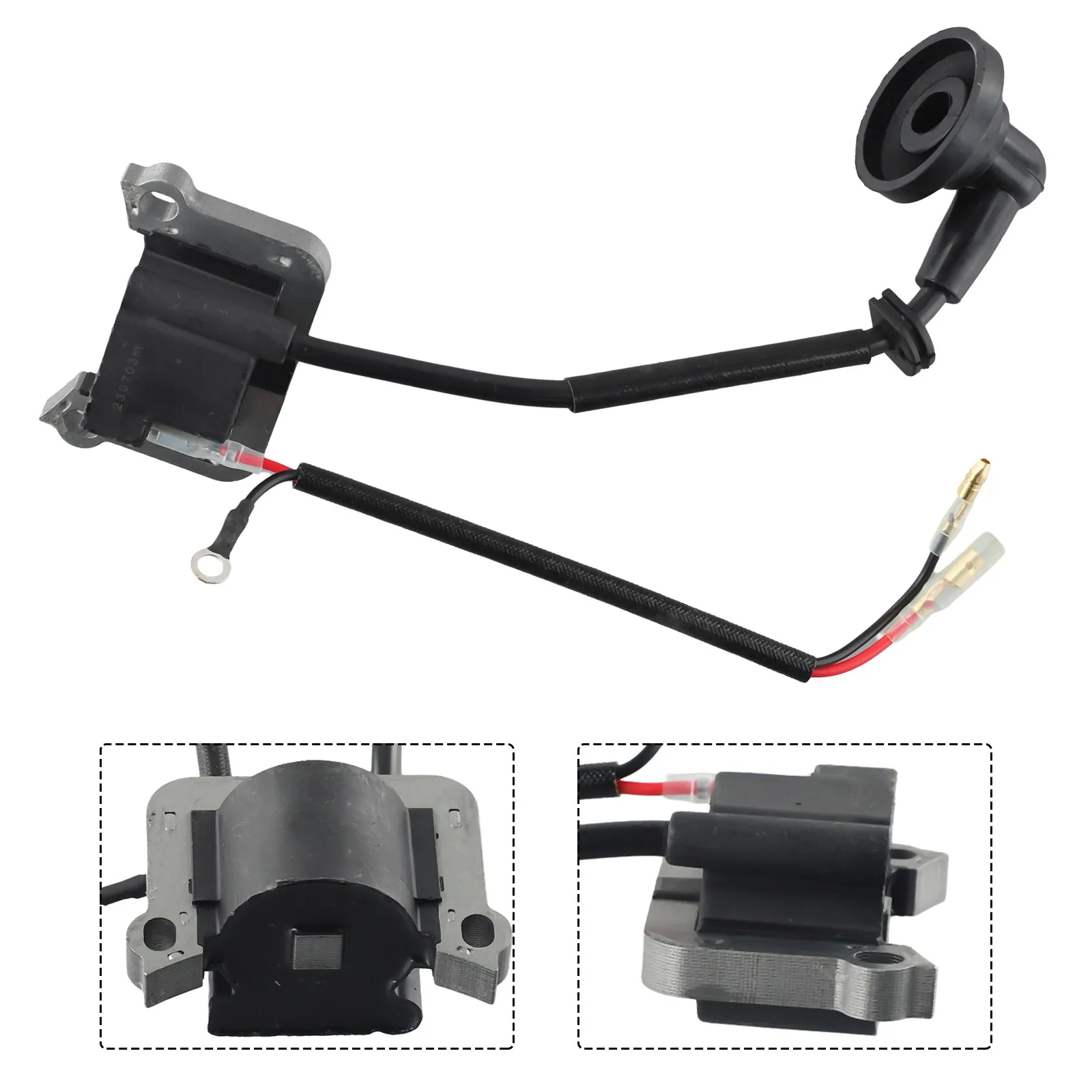 

Engineered Efficiency Reliable Ignition Component Fitment For Two Lawnmower Systems Measuring At A Distance Of 52mm