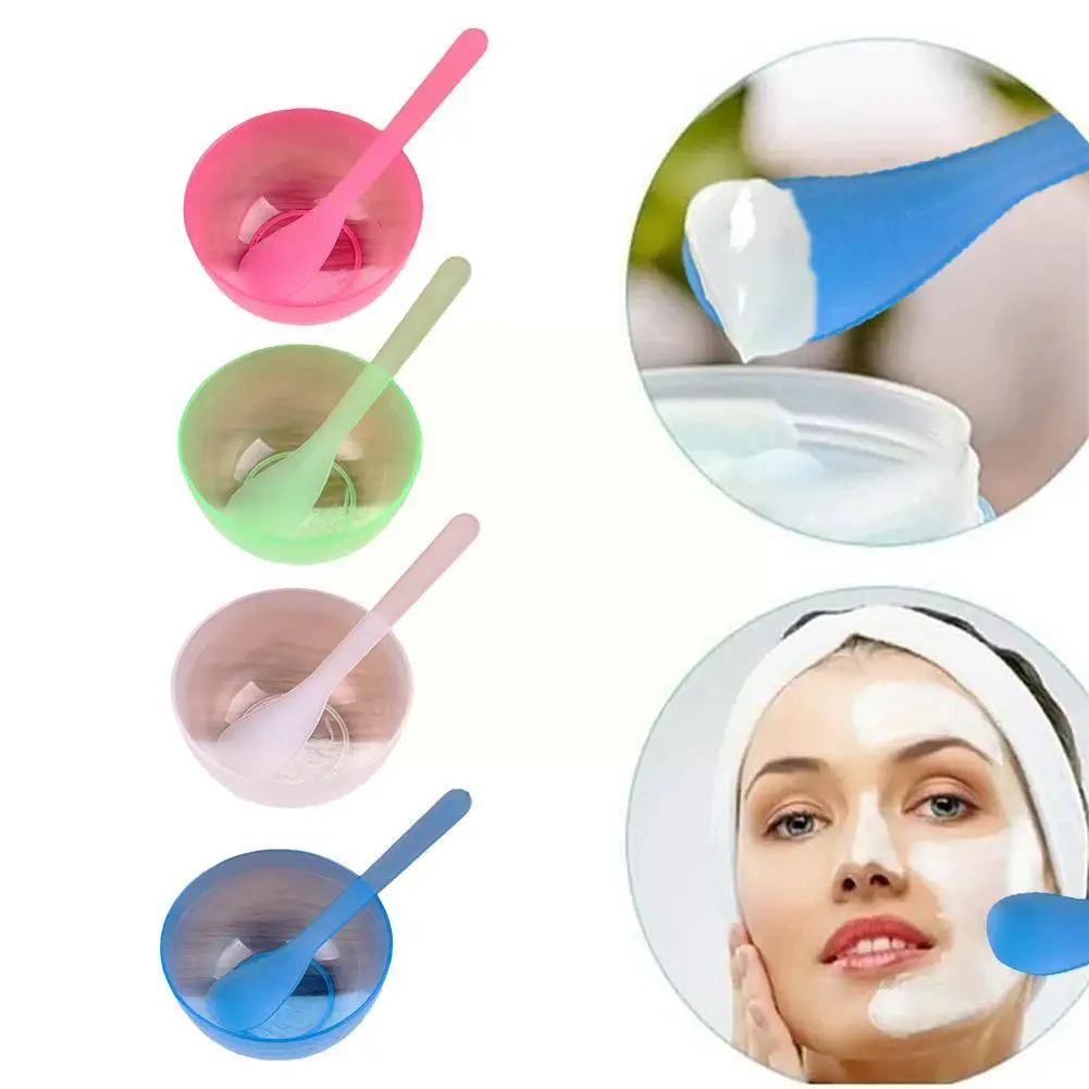 Set di strumenti per maschere Set di ciotole per mescolare la maschera ragazza miscelazione della pelle del viso bellezza strumento femminile forniture per la cura accessori maschera di bellezza cosmetici J4T4