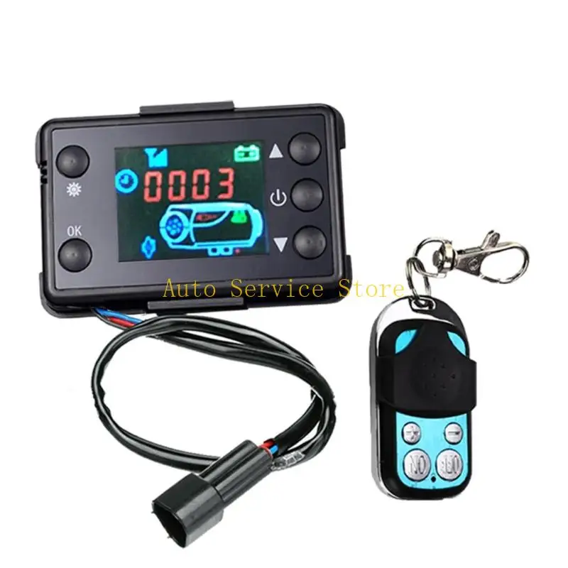 

462A 12V 24V Diesels Air Heater Controller High Resolution LCD Screen Timer Function