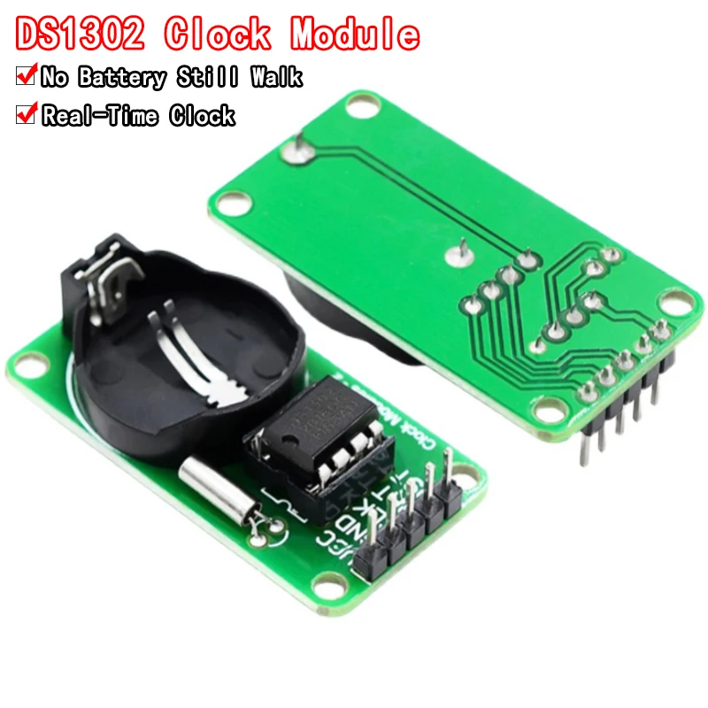 New Arrival RTC DS1302 Real Time Clock Module For AVR ARM PIC SMD for Arduino