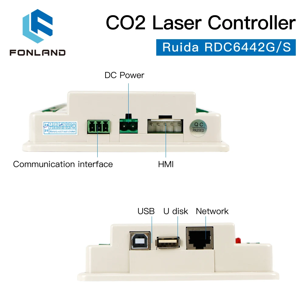 FONLAND Ruida DSP CO2 Laser Controller RDC6442S RDC6442G for Laser Engraving and Cutting Machine RDC 6442 6442G 6442S