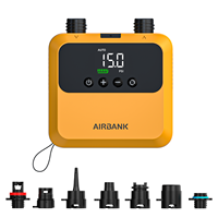 AIRBANK Pulse Pro Electric SUP Air Pump for Stand UP Paddle 20PSI Max 4500mAh Inflatable Pump with Brushless Motor for PVC Boat