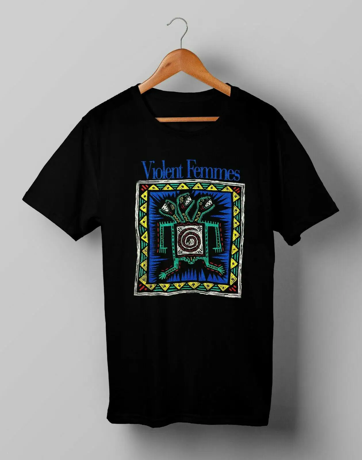 Vintage 95s Foreign Invansion V-Vemmes Tour Album Unisex T-Shirt  Summer Men's and Women's Loose and Breathable T-shirt Top