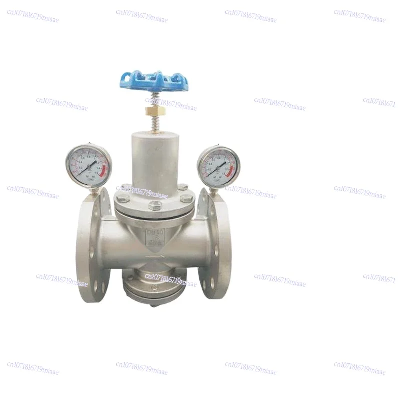 Y43X-16P 304/316 Stainless Steel Gas Flange Pressure Reducing Valve Adjustable Pressure Regulated Steam Air Special