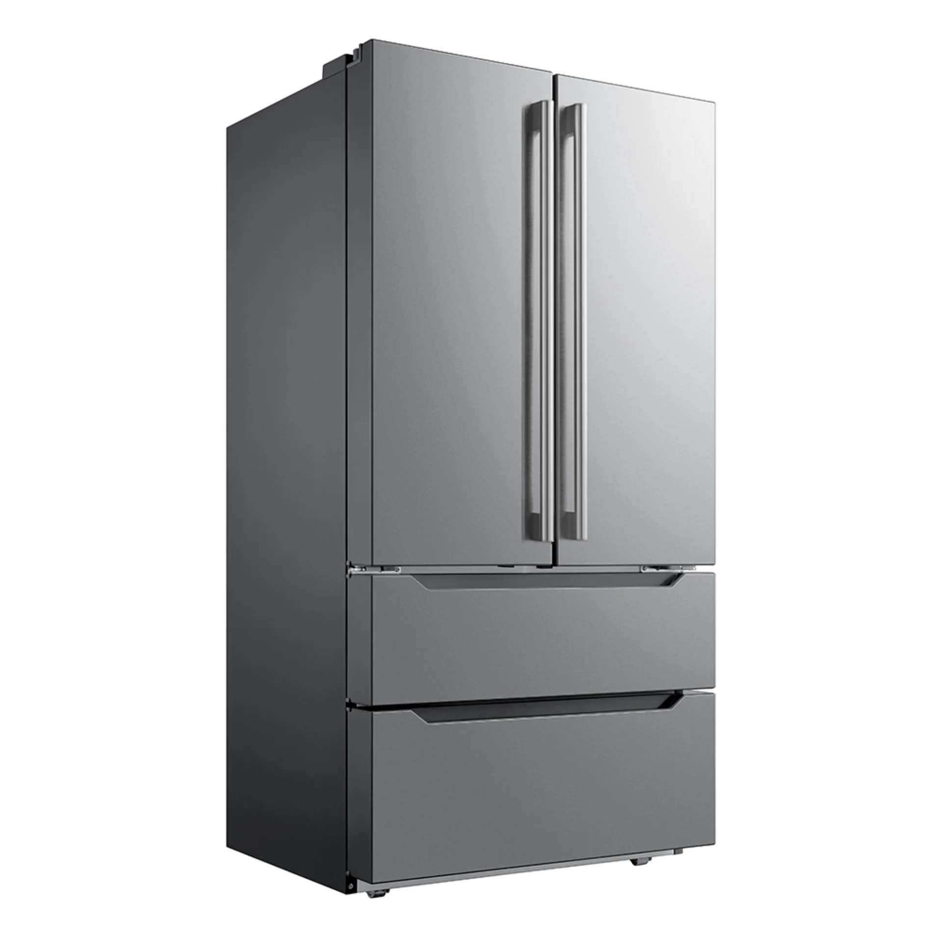 Counter-Depth Built-In French Door Refrigerator, 2025 22.5 Cubic Feet with Twin Cooling, LED Lighting Fingerprint Resistant