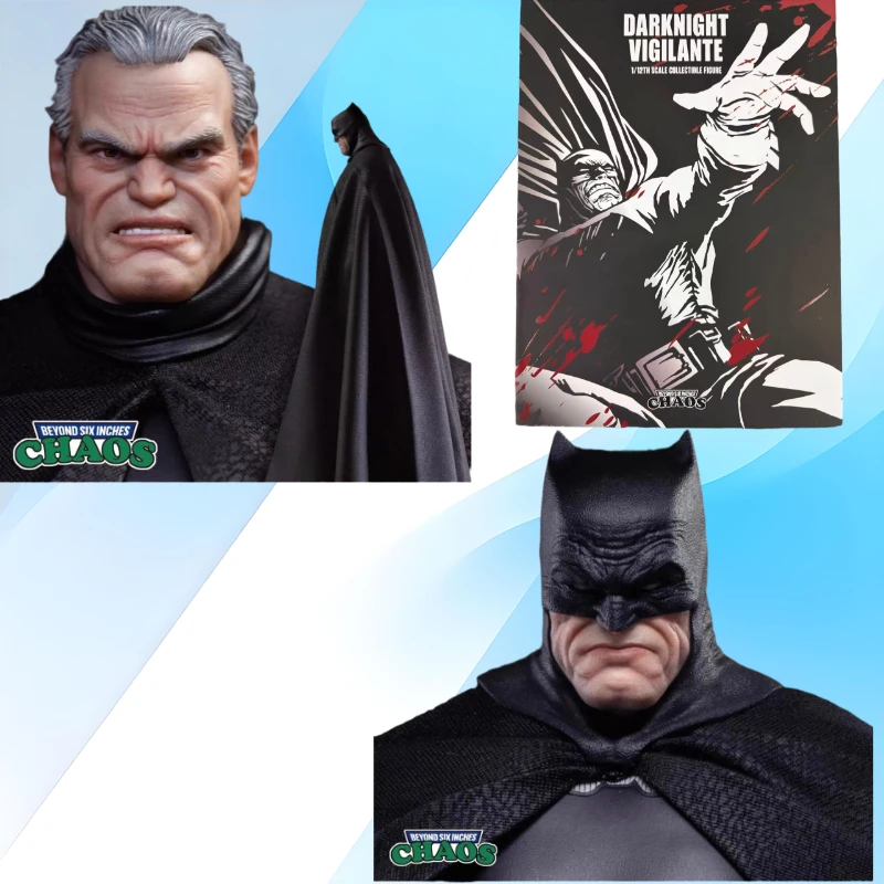 

CHAOS 002 1/12 Elder Darknight Vigilante: Сменная подвижная фигурка из ткани, мини-модель руки, 6 дюймов, полный комплект, солдат