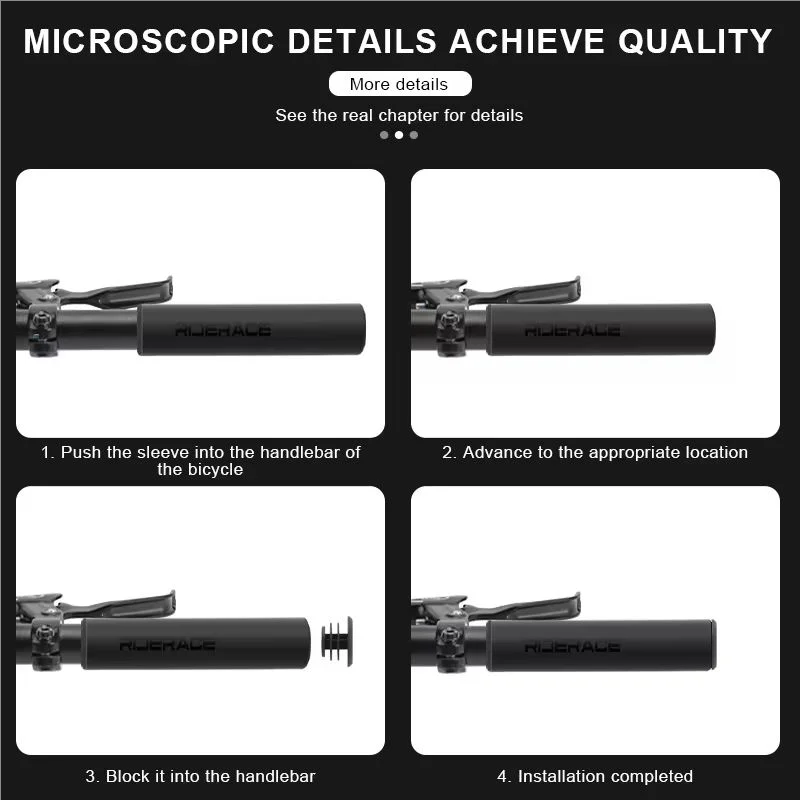 Bicycle Grips For MTB Mountain Bike Handlebar Cover Anti-skid Shock-absorbing Scooter Road Cycling Grip  Silicone Sponge Soft