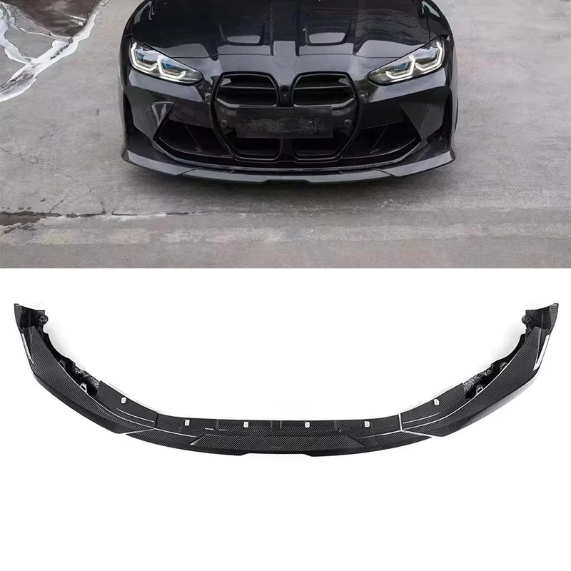 Dry Carbon Fiber Front Lip Splitter M3/M4 G82 G83 Car Body Kits Includes Bumpers Lip for G80 G82 G83 2021+