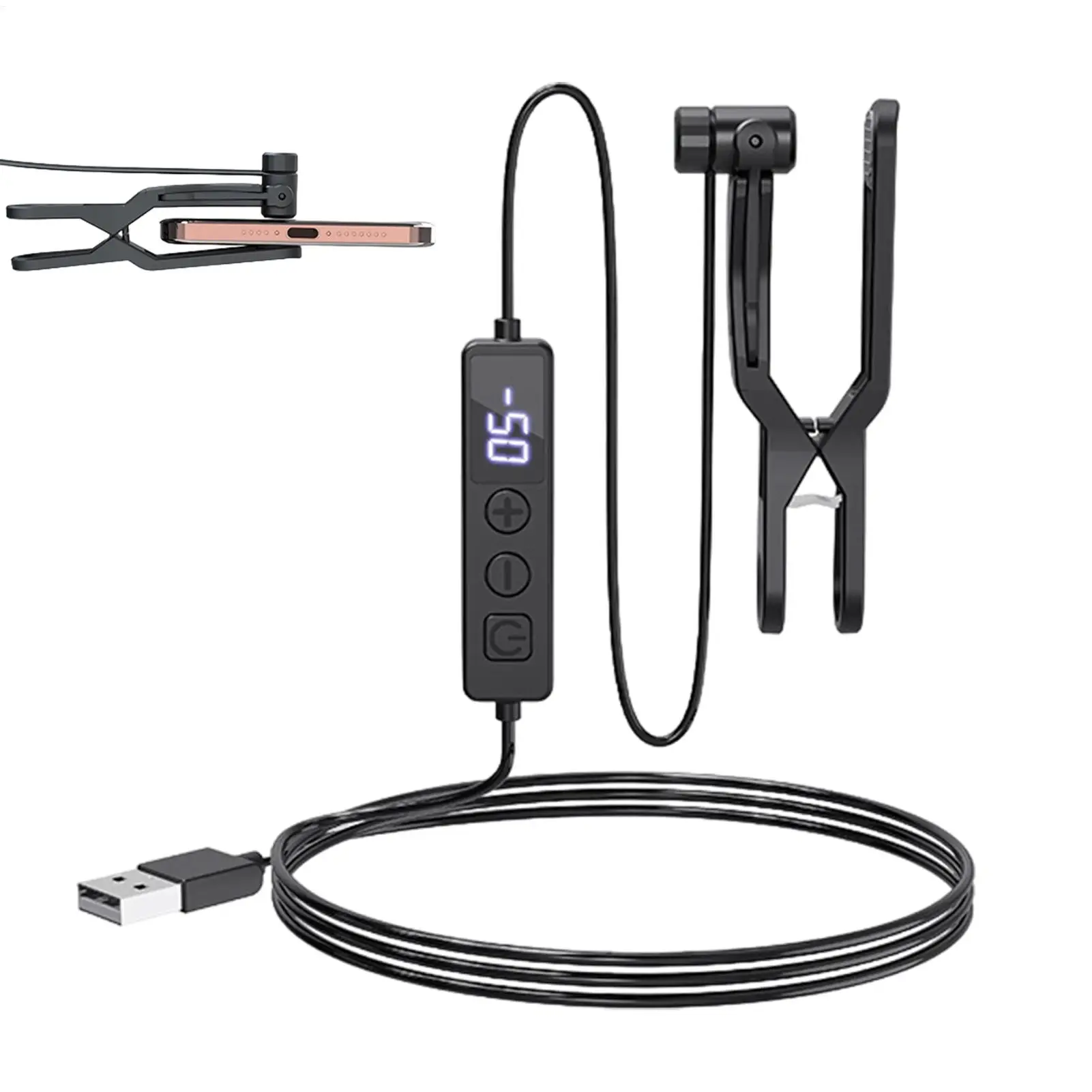 

USB-кликер для автоматического нажатия на экран телефона, имитирующий нажатия пальцем, бесшумный физический таппер для игр и выполнения задач