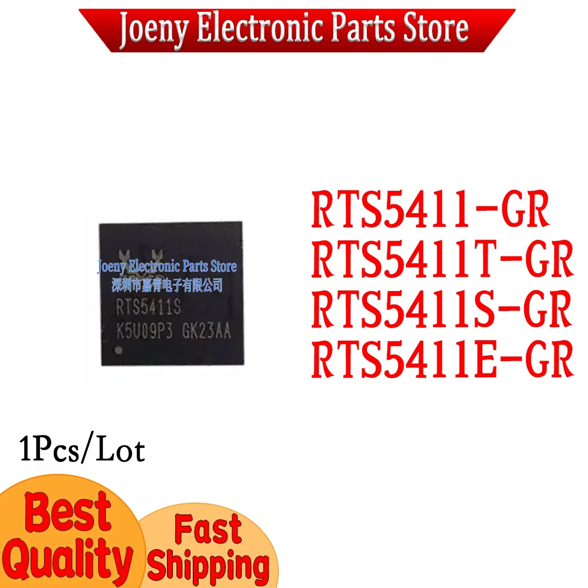 RTS5411-GR RTS5411T-GR RTS5411S-GR RTS5411E-GR Plastic Casing