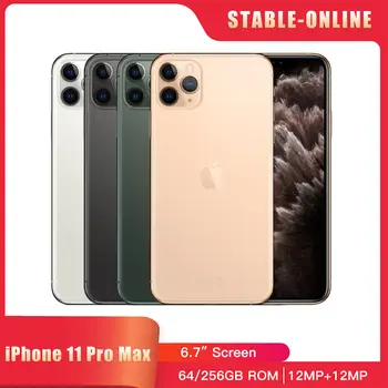 Apple iPhone 11 Pro Max ProMax Mobilní telefon 64GB 256GB 6,5 10 nejlepší prodej Originální iPhone 11 Pro 256 GB - №5