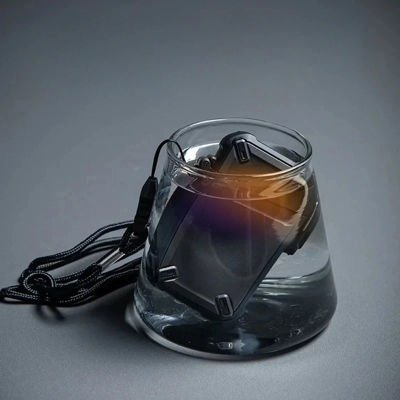 Outdoor Lighter Windproof  Waterproof Curved Telescopic Rod Cigarette Lighter Cigarette Accessories Camping and Barbecue Helper