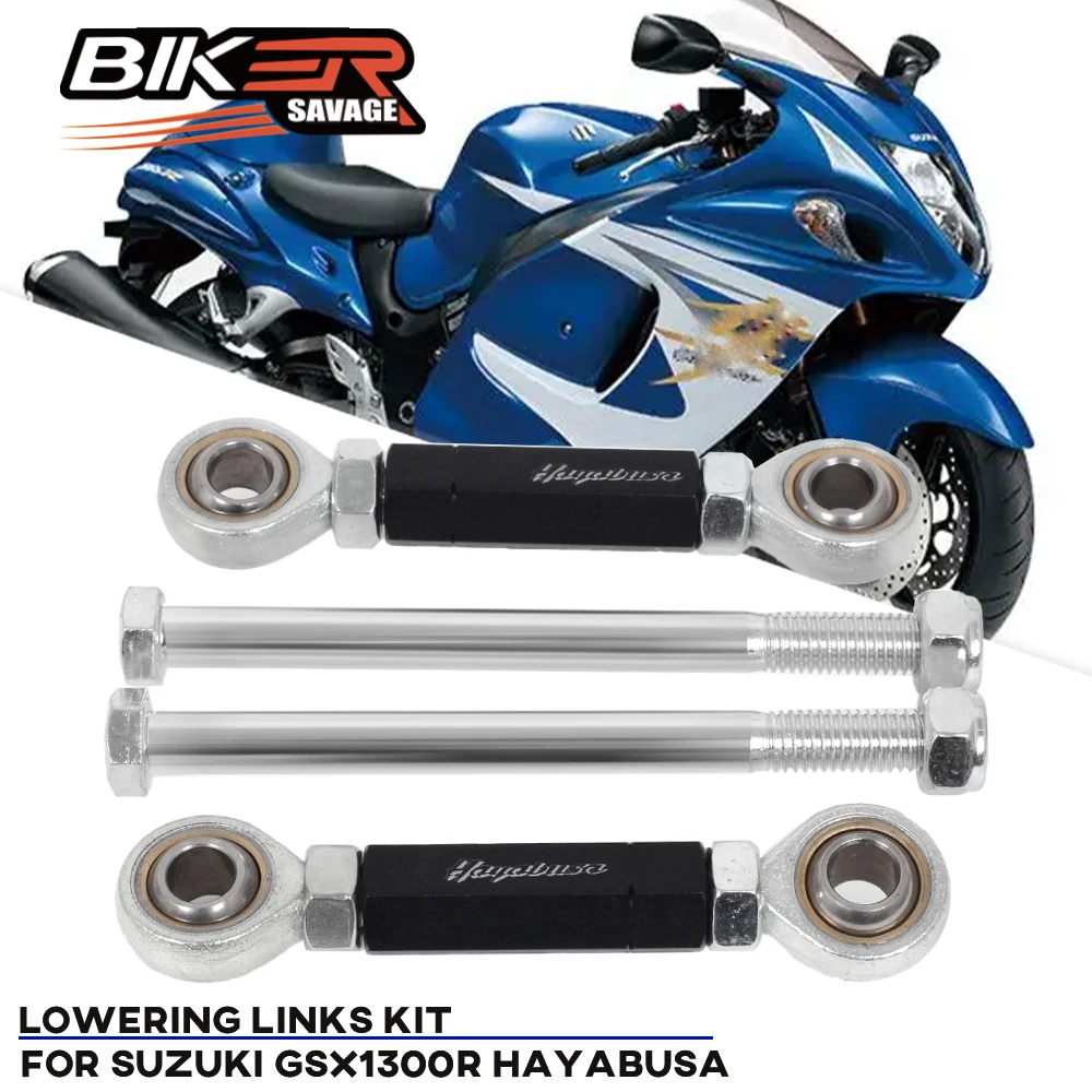 

Motorcycle Rear Lowering Links For SUZUKI HAYABUSA GSX1300R 1999-2020 Accessories Lower Drop Kit Suspension Shock Absorber Parts