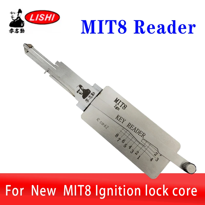 Original  MIT8 Reader  LISHI 2in1 For Mitsubishi Key Reading Data Decoder Car Door Open tool Lock Pcik tool Locksmiths tool