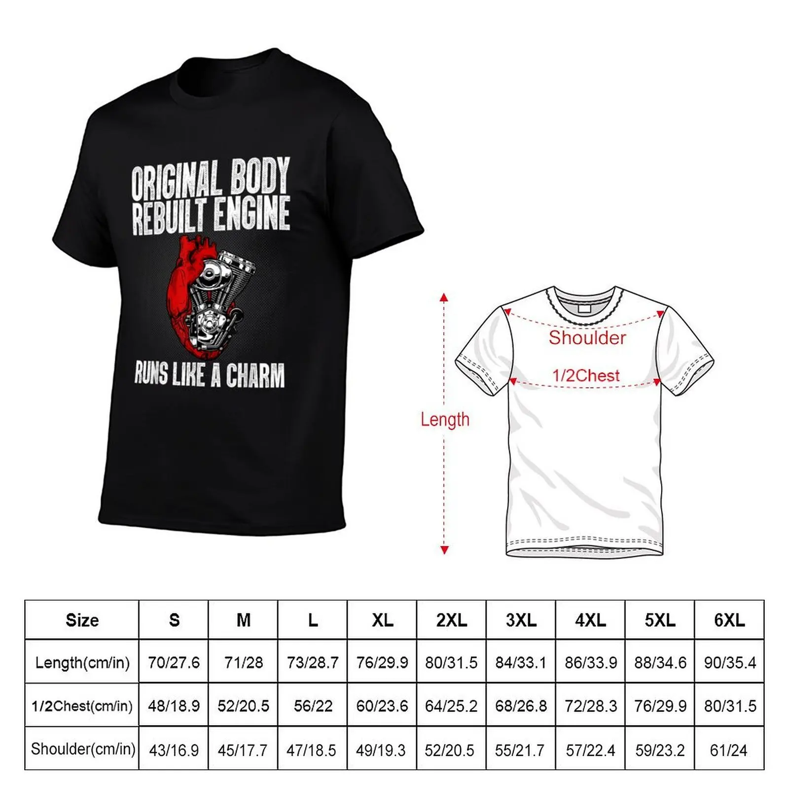 Drôle coeur ouvert chirurgie récupération survivant cadeau hommes femmes T-Shirt T-Shirt pour homme 100 pour cent coton T-Shirt