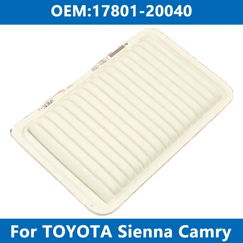 Car Air Filter Cleaner Element 17801-20040 For TOYOTA ALPHARD Camry Highlander Solara HARRIER LEXUS ES RX330 2.4 2.7 3.0 3.5L