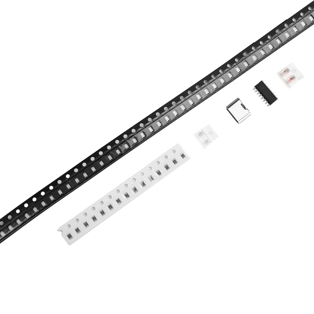 LED Strip DC5V SMD Meteor Light Kit Elektronische DIY SMD LED Meteor Light Kit Elektronische DIY-productiedelen