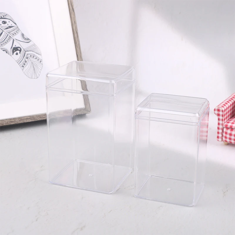 Box Storage Display Rack Single Doll Display Cabinet Bubble Mat Storage box Dustproof Transparent Hand Display Bbox