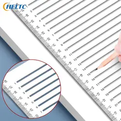 PubMed Ruler Calligraphy Template Straight Line A4 Clear Ruler Writing Tool Geometry Template Calligraphy Ruler Template