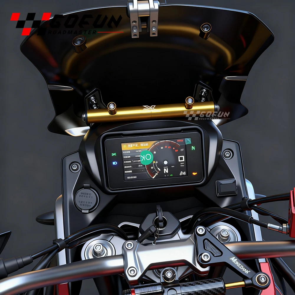For KOVE COLOVE 500X 525X 400X 500 525 X MONTANA XR5 Tekken 500 Parts Navigation Bracket GPS Mount Device Carrier Adapt Holder
