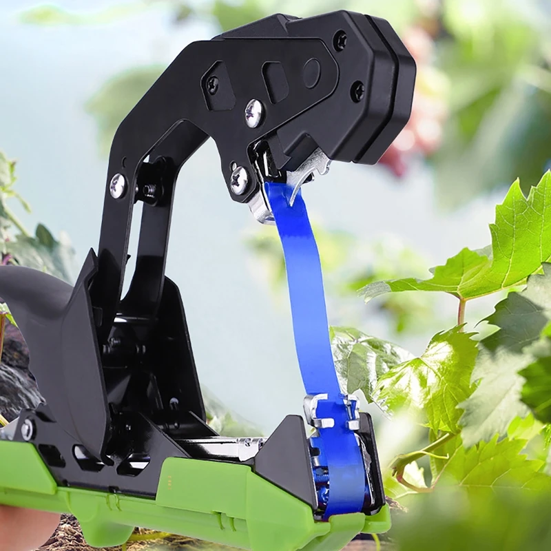 Tying Machine Plant Garden Plant Tapetool Tapener +10 Rolls Tape Set for Vegetable Grape Tomato Cucumber Pepper Flowers
