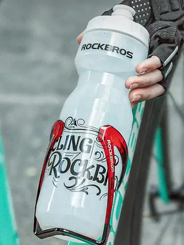 ROCKBROS Mountain Bicycle Bottle Holder, Water Bottle Holder, Dual Color PC Material Water Cup Holder, Outdoor Cycling Equipment