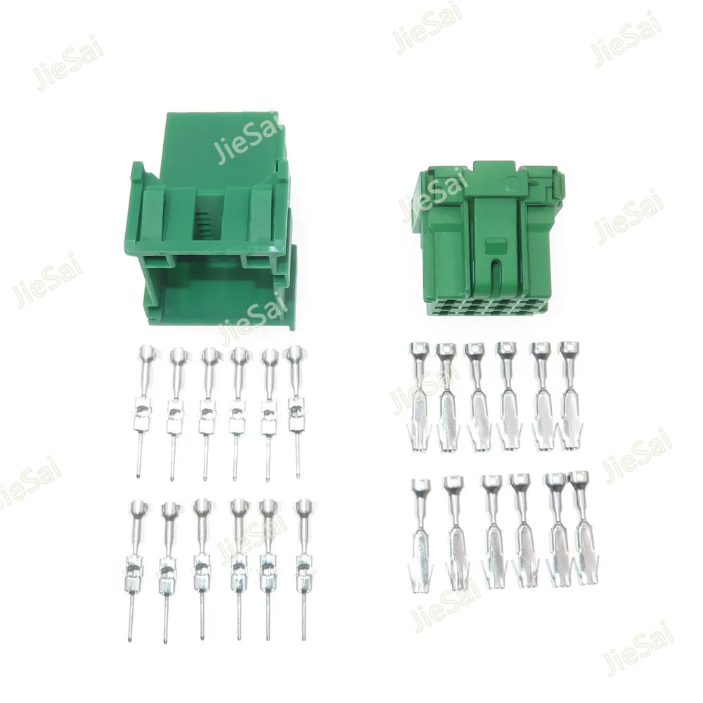 12 Pin 1-967627 8-968972-1 Auto Car CD Player Plug Wire Socket Female Male Connector