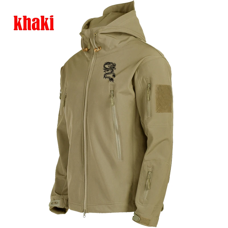 New Waterproof Jackets Windproof Breathable Jacket Men Fashion Outdoor Mountain&Hiking Softshell Jackets