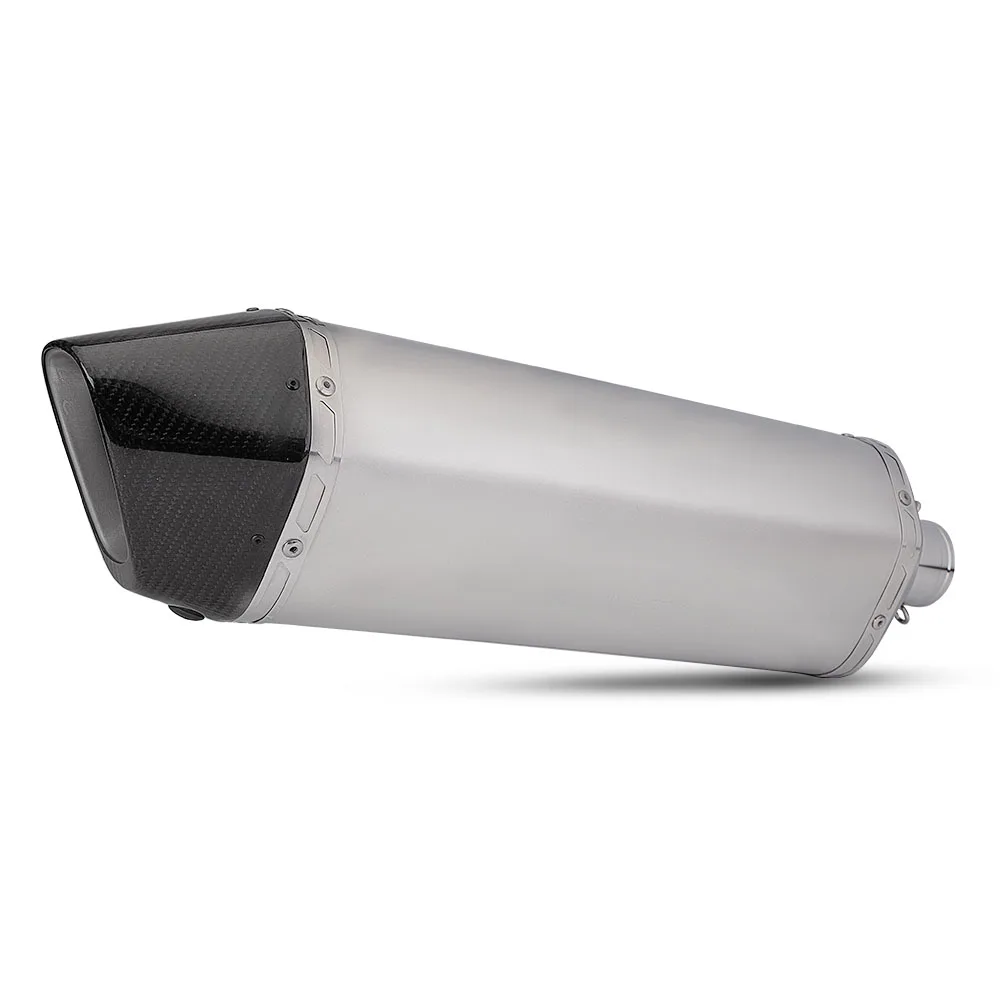 

51mm Universal Motorcycle Exhaust Modify TSS HF Muffler Pipe For MT09 Z1000 CBR600RR NINJA650 GSXR750 CB1000 GSXS8 R1M