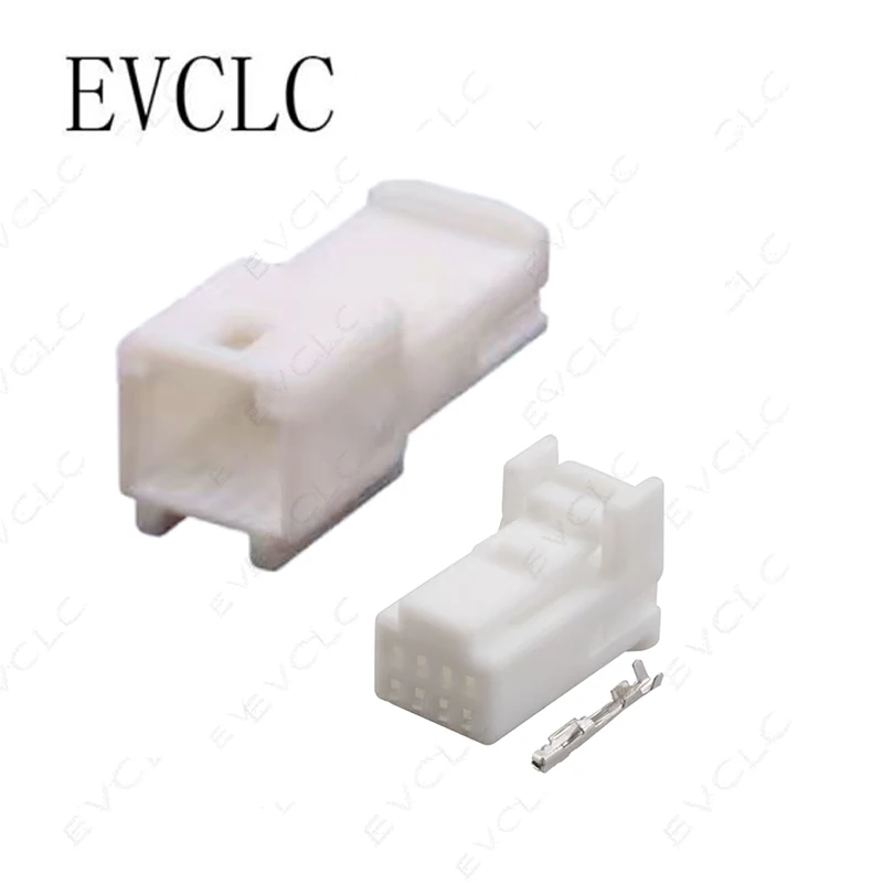 1 Set 8-Pin Car Wiring Harness Connector 1565804-1/1717103-1 for Driving Recorder, Multimedia Host & Rearview Mirror  Plug