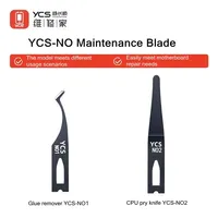 YCS NO.1 NO.2 Mobile Phone Repair CPU Pry Knife Pad Motherboard Chip Hard Disk Adhesive Removal Blade BGA Repair Tool
