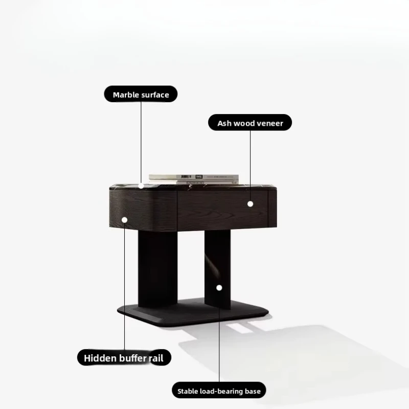 創造的で人気のある新しいホームベッドルーム用モダンミニマリストベッドサイドテーブル