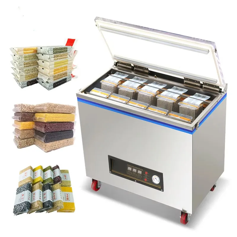 Automatic Granule Food Vacuum Sealing Packing Machine New Condition Dehydration And Drying Slicer With Motor For Fruit