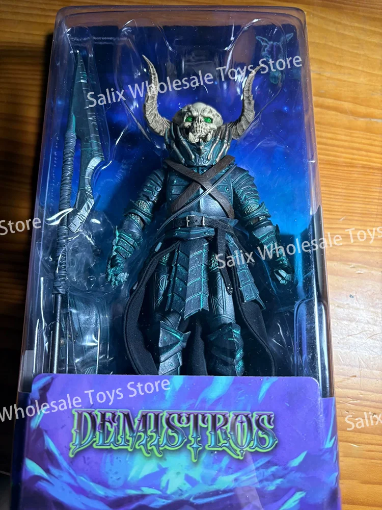 Cuatro jinetes estudio legiones míticas cabeza grande Demon Outpost Demistros 1/12 6 pulgadas Amine figuras de acción niños regalos juguetes personalizados